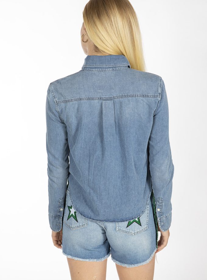 Zoe Karssen Women Jean Shirt