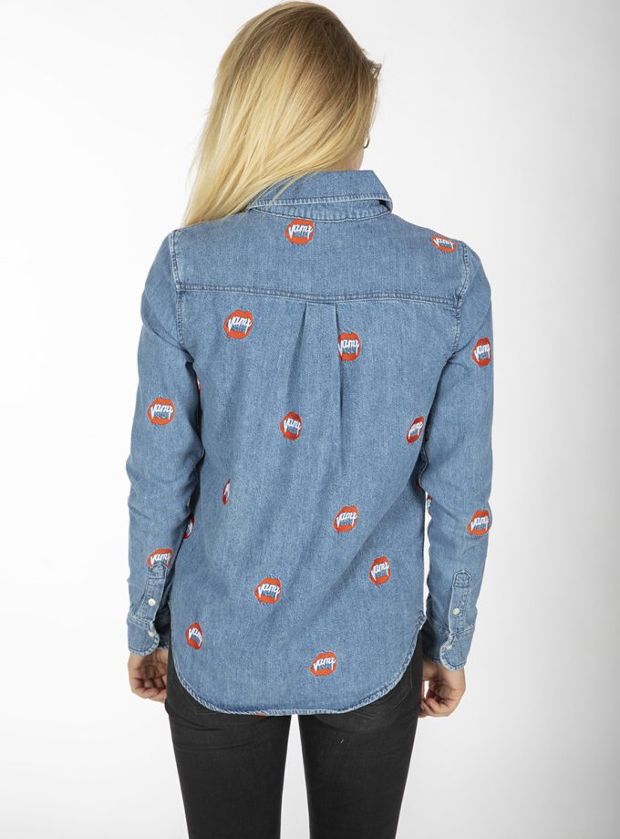 Zoe Karssen Women Jean Shirt